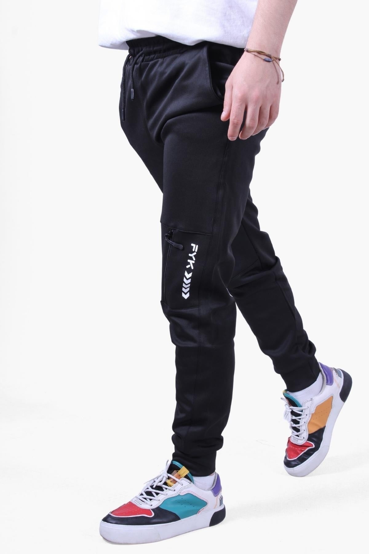 SML-XL-XXL SLIM FIT FYK PRINTED SCUBA MEN'S Sweatpants