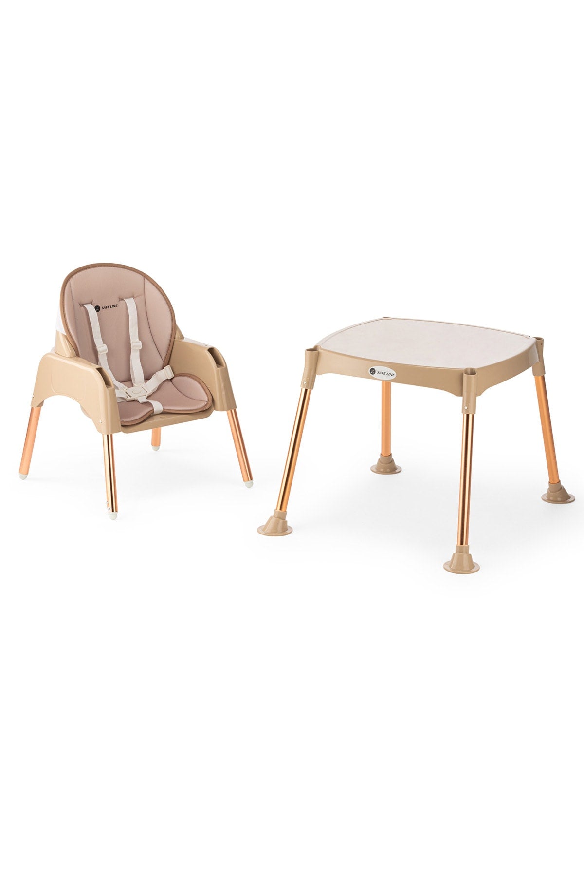 Pocket Highchair Exclusive Gold Beige