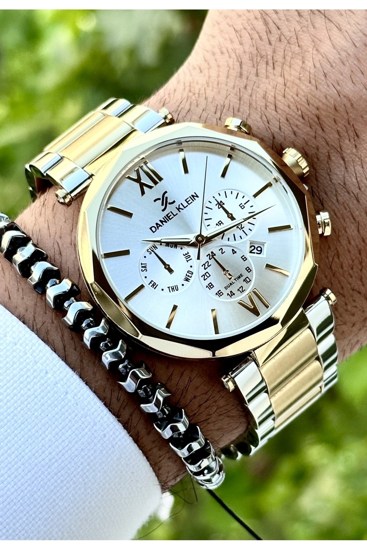 Men'S Steel Wristwatch + Bracelet Onrt0133
