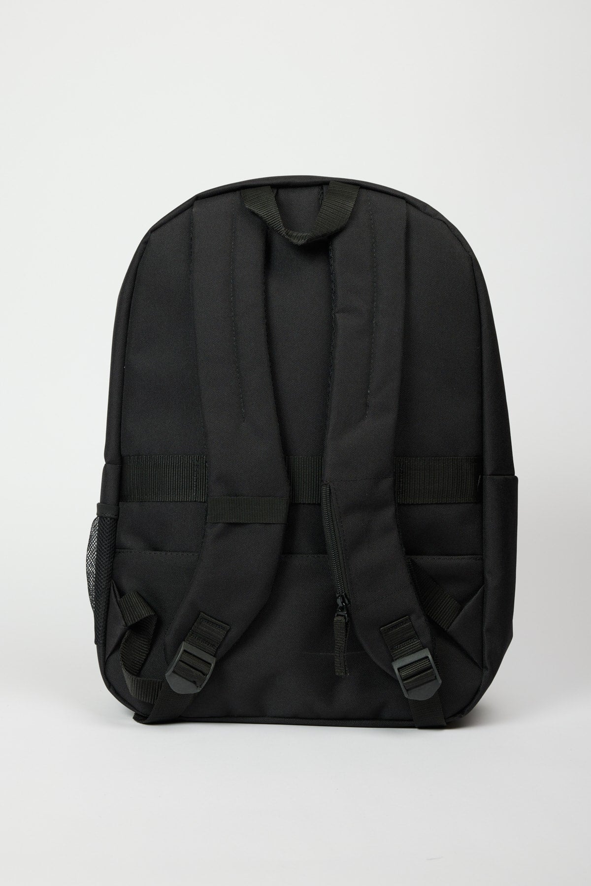 Men's Black Logo School Backpack