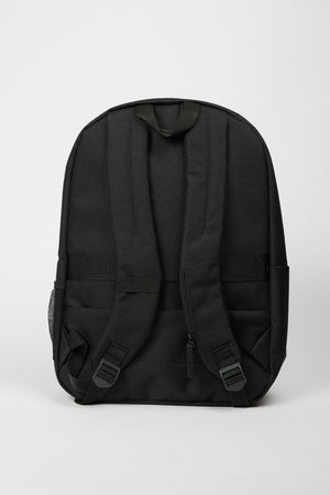 Men'S Black Logo School Backpack