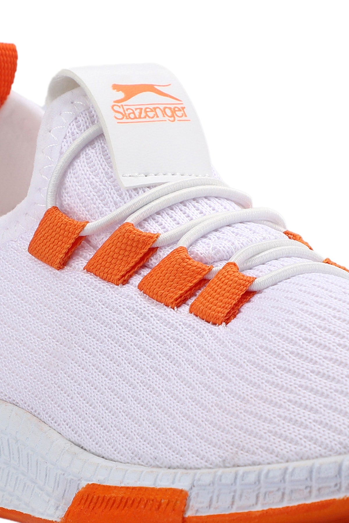 ABENA I Sneaker Shoes White / Orange