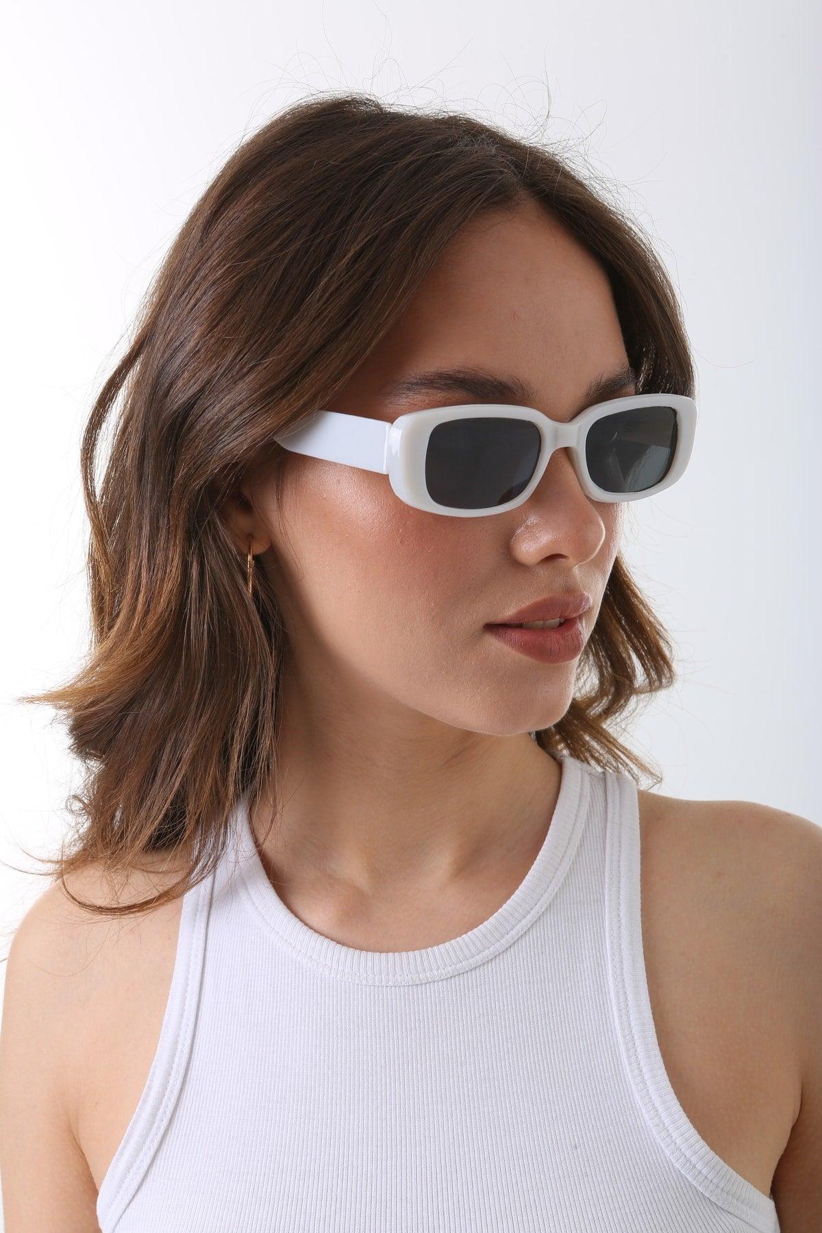 New Season Unisex Rectangle Sunglasses - Swordslife