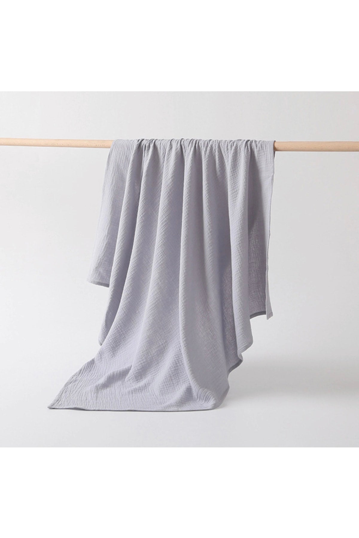 100% Organic Cotton Muslin Baby Blanket Double Layer 3 Piece Baby Blanket (80-80Cm