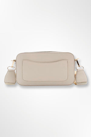 Women'S Canta Cream Quality Sport Stylish Crossbody Two Compartment Pocket Shoulder Bag (Small Size)