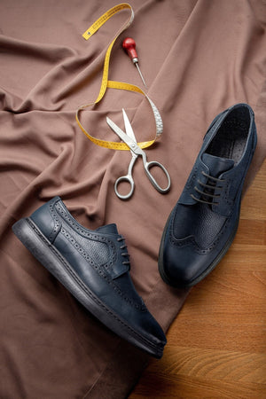 Lusso Genuine Leather Men'S Casual Classic Shoes, Genuine Leather Classic Shoes, Derby Classic