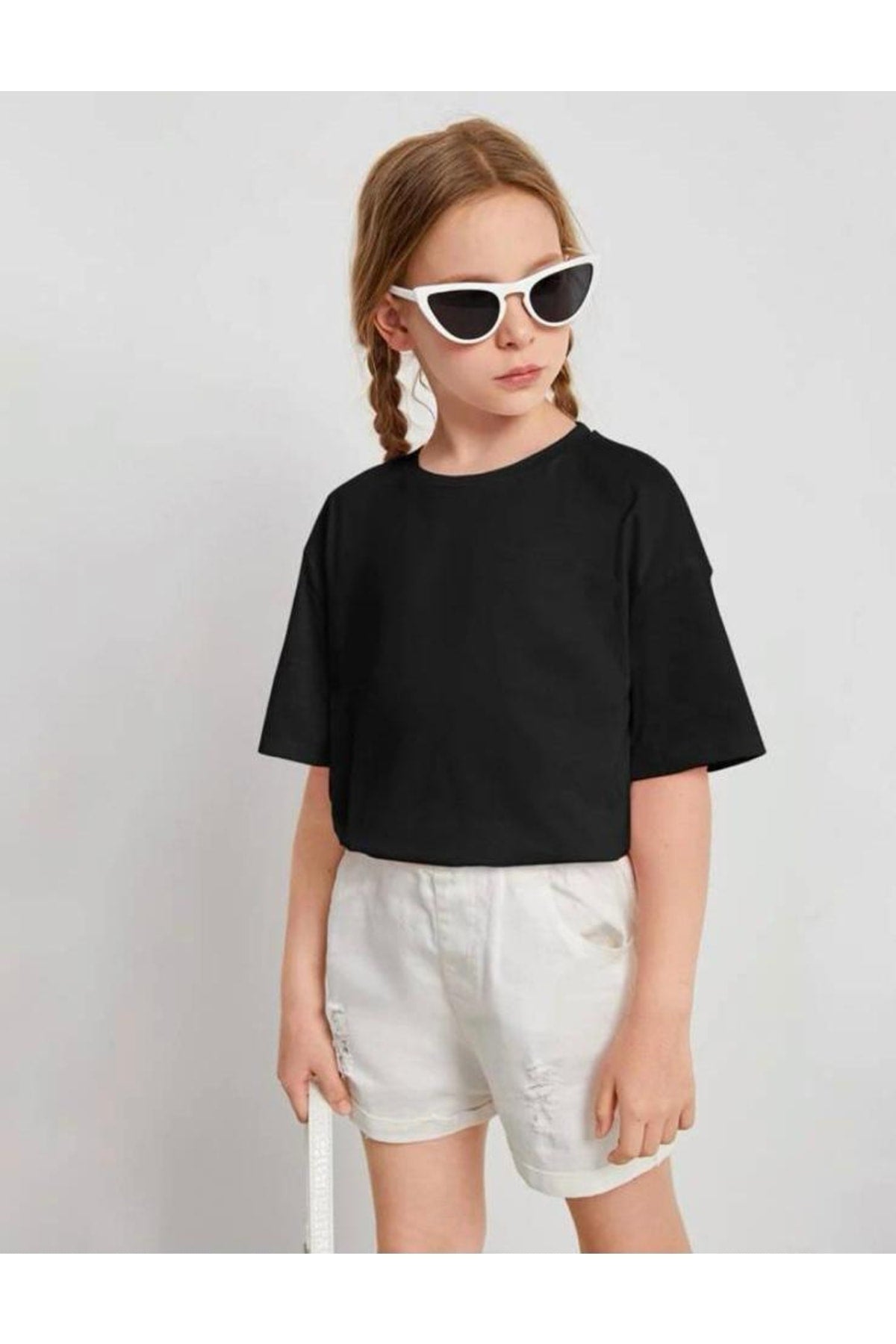 Pink Girl Back Mushroom Printed T-Shirt