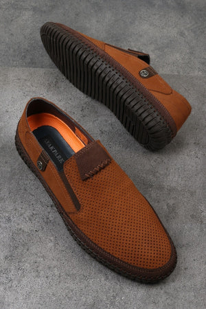 Casual Casual Summer Men'S Shoes Lace-Up Genuine Leather Men'S Shoes