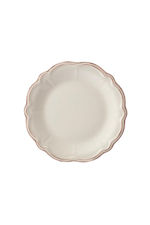 Antique 24 Pieces 6 Person Porcelain Dinnerware