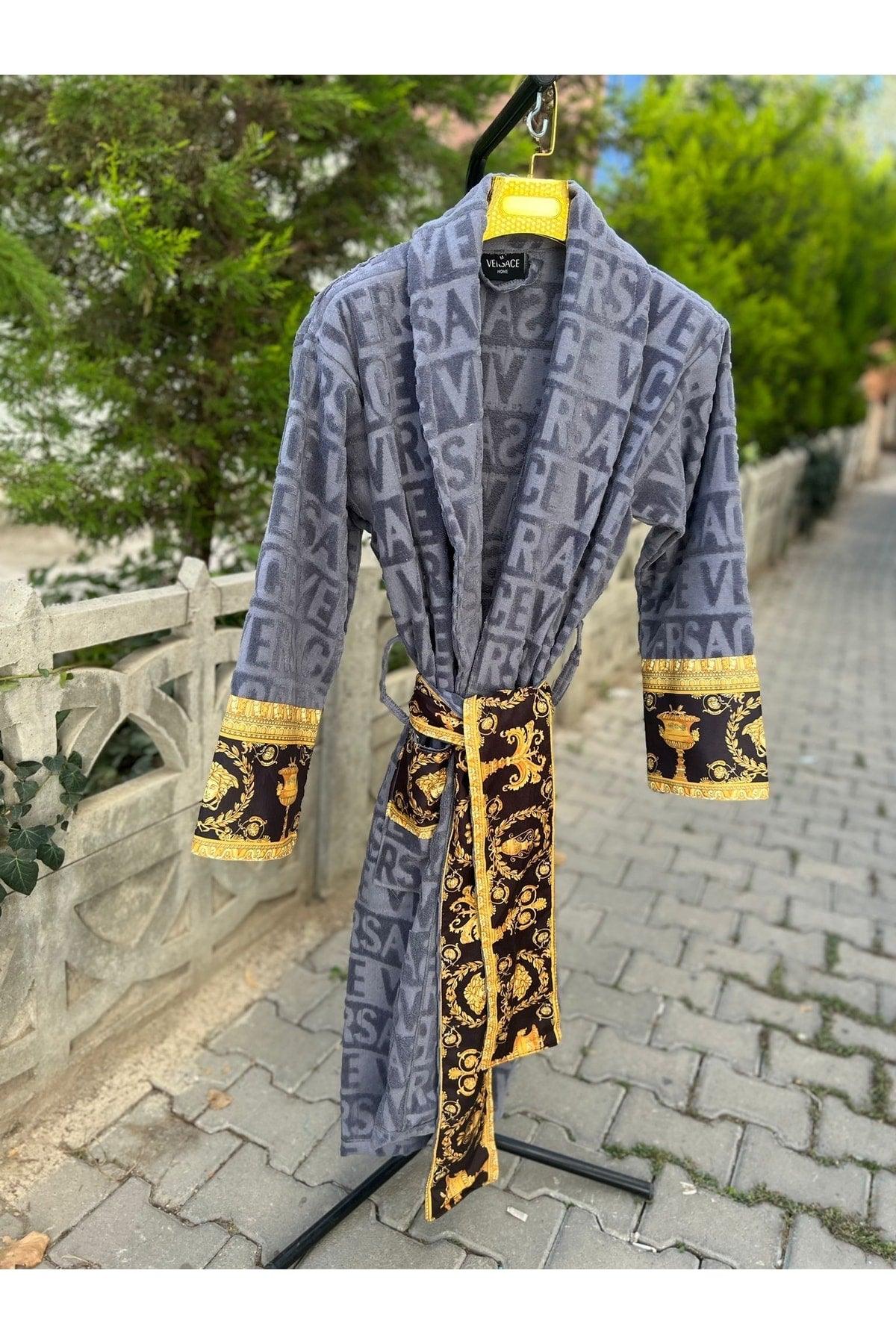 Versace Home Unisex Bathrobe - Swordslife