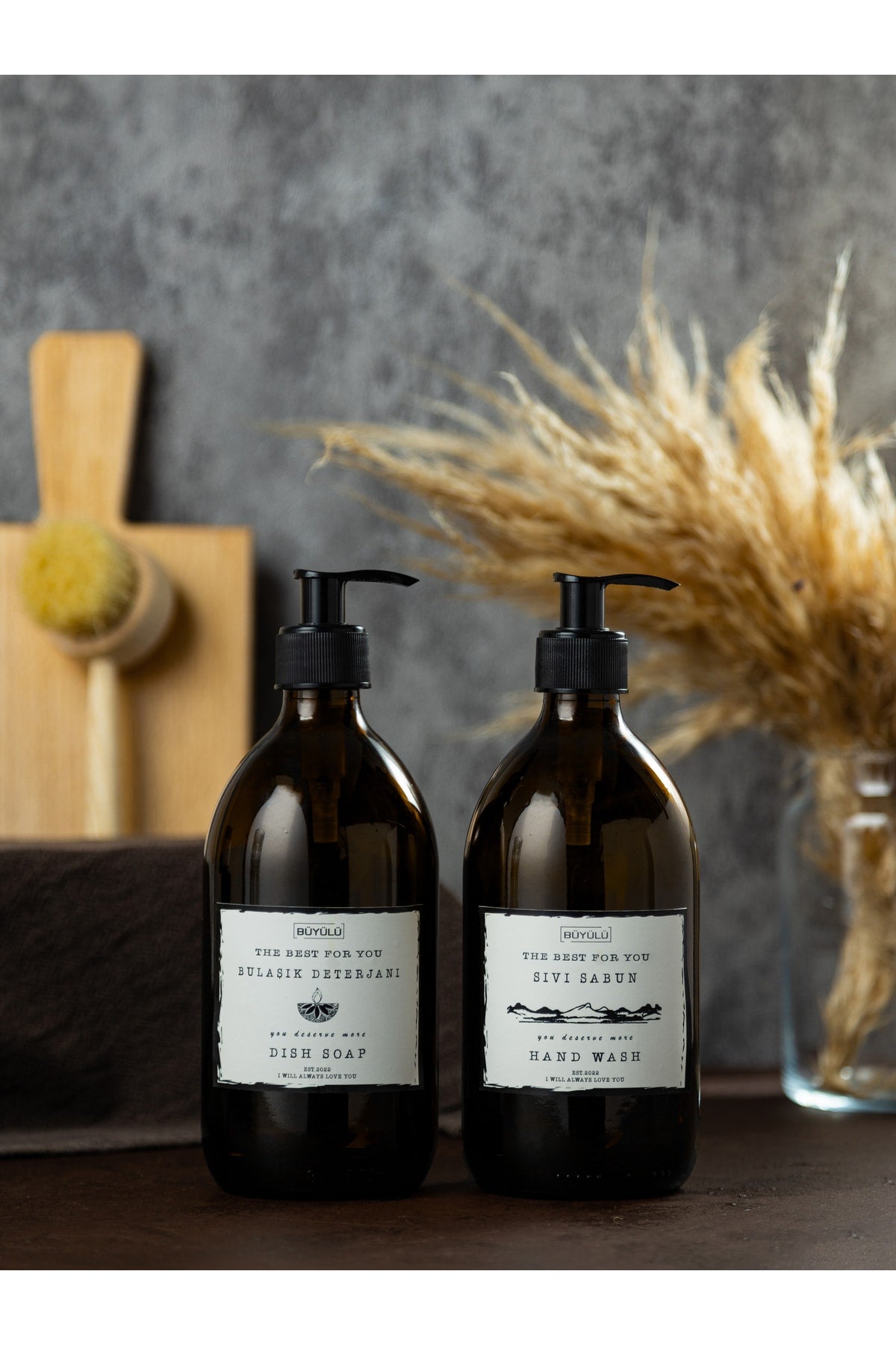 Set Of 3 6 Pcs Glass 2 750Ml Oil Pot Glass Amber 250Ml 2 Liquid Soap Dispenser 2 Amber Cotton Oil Holder