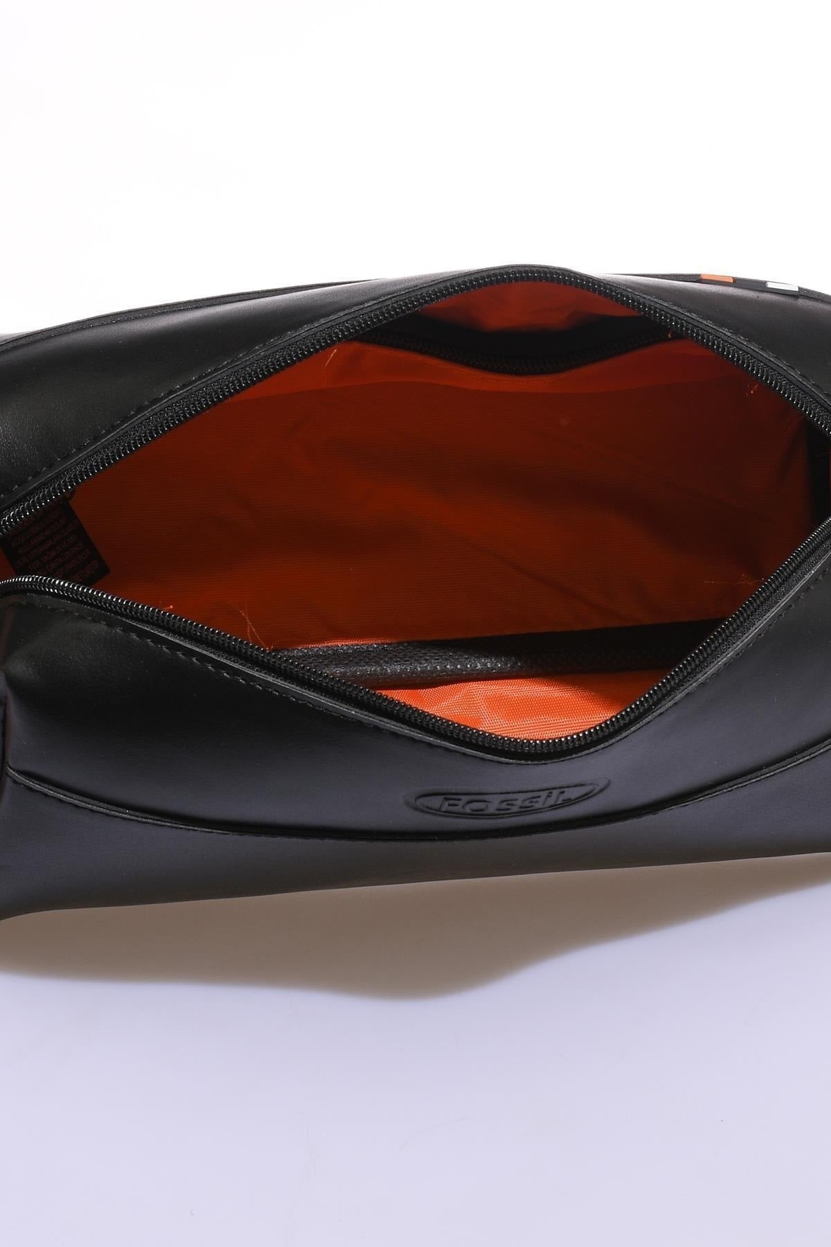 01fs2012-s Black Men's Shaving Bag