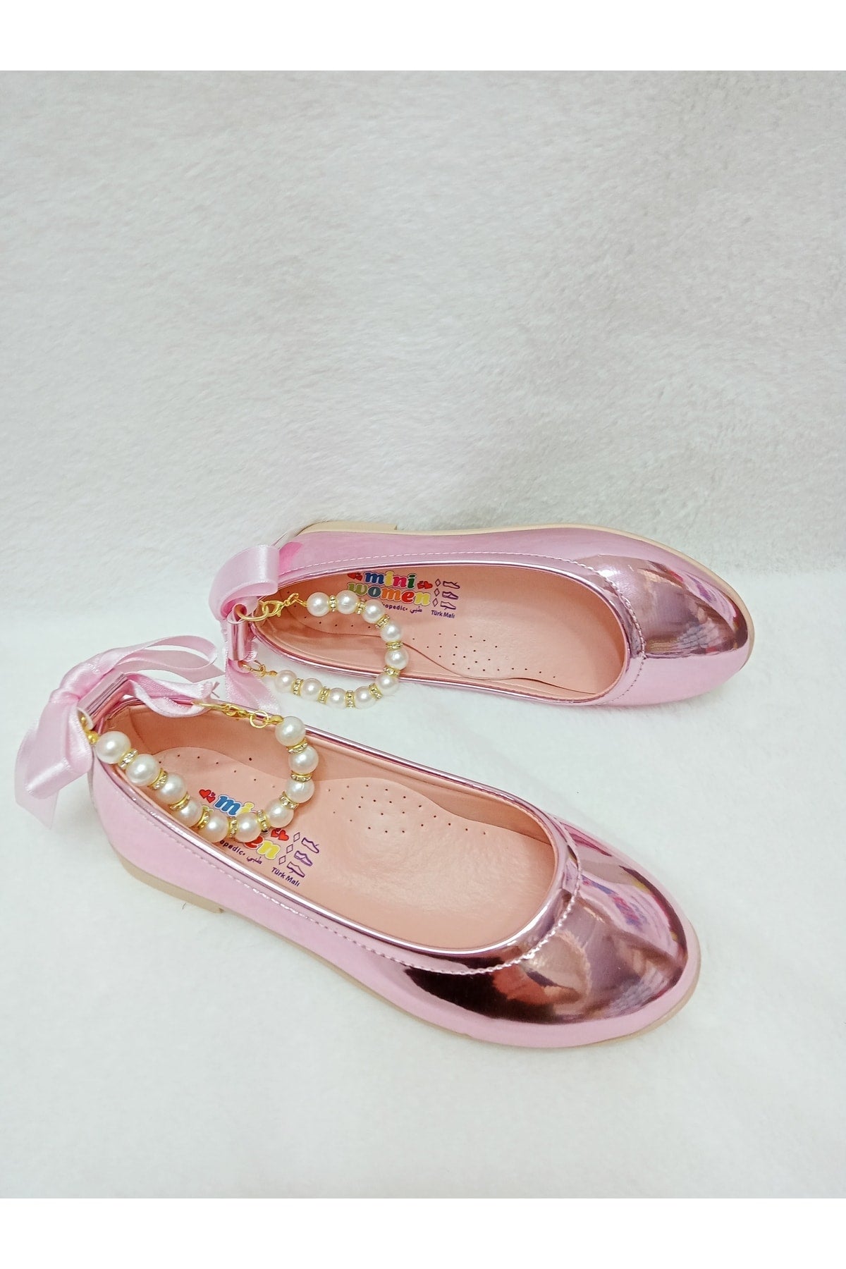 Girl's Pearl Orthopedic Flats