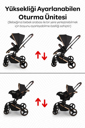 Maybach Travel Baby Stroller Playpen With Gift