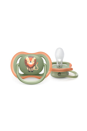 Scf085/17 Ultra Air Pacifier 6-18 Months 2 Pairs Male