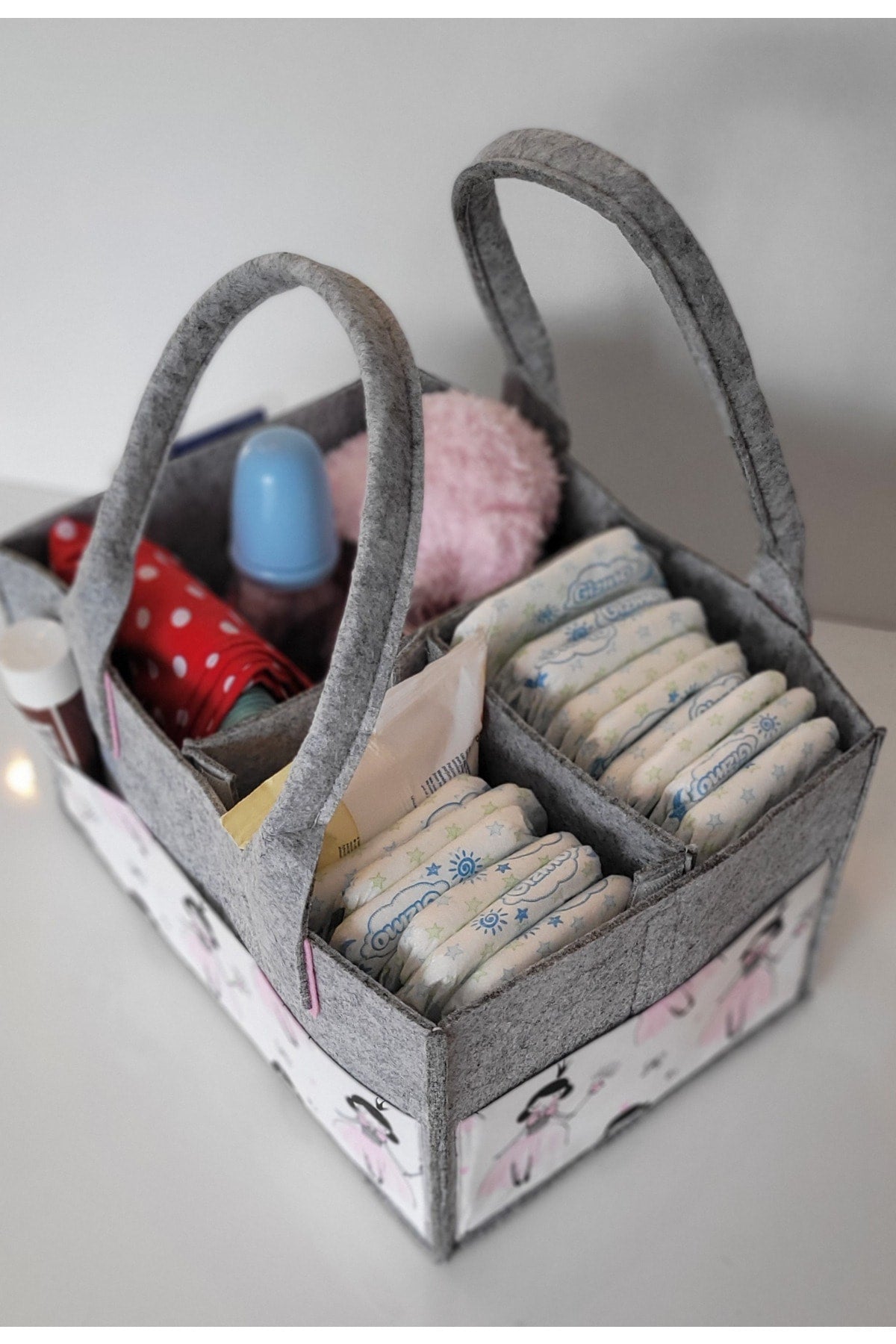 HANDMADE ORGANIZING AND HANGING FUNCTIONAL BABY BAG SET