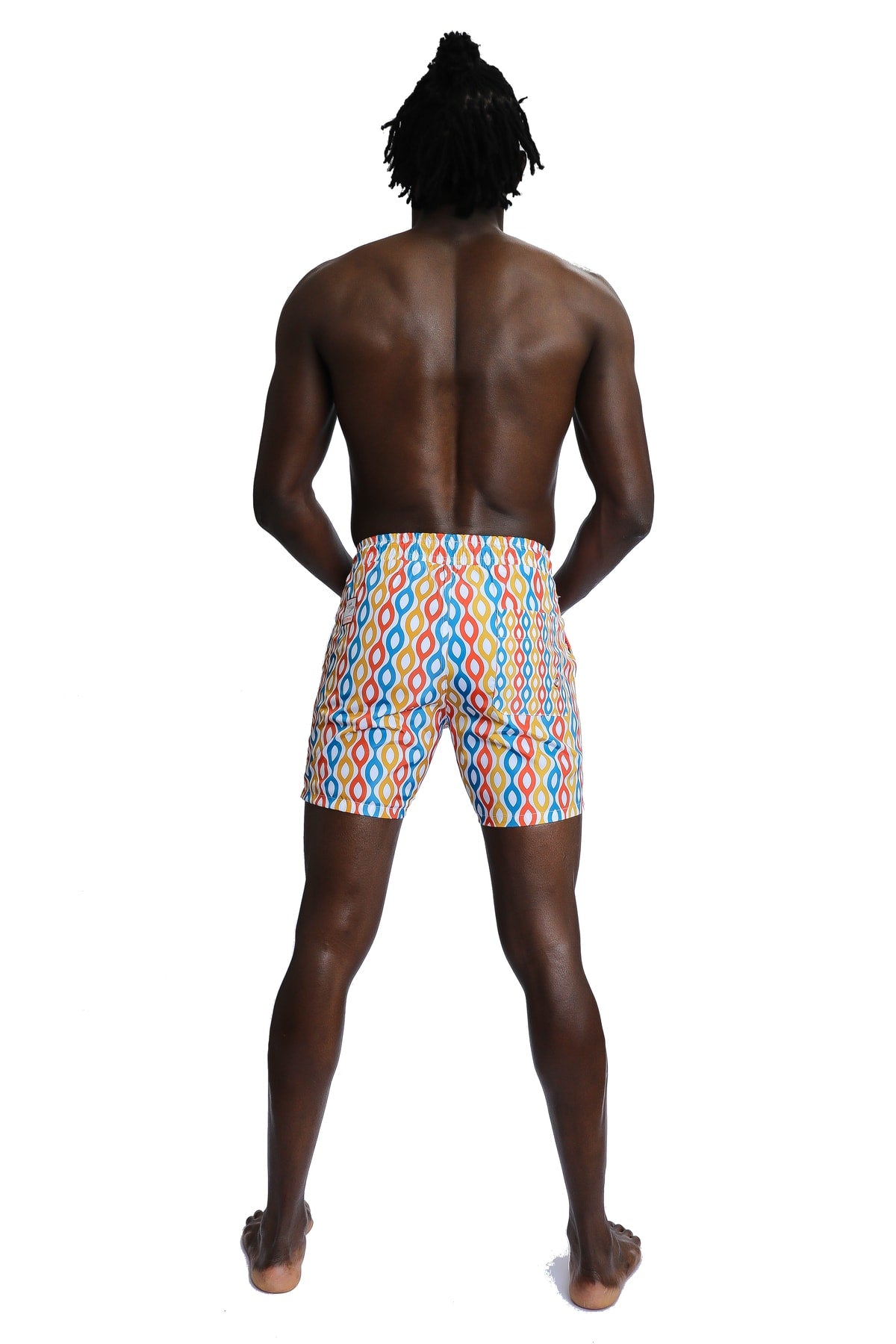 Men'S Patterned Colorful Sea Shorts