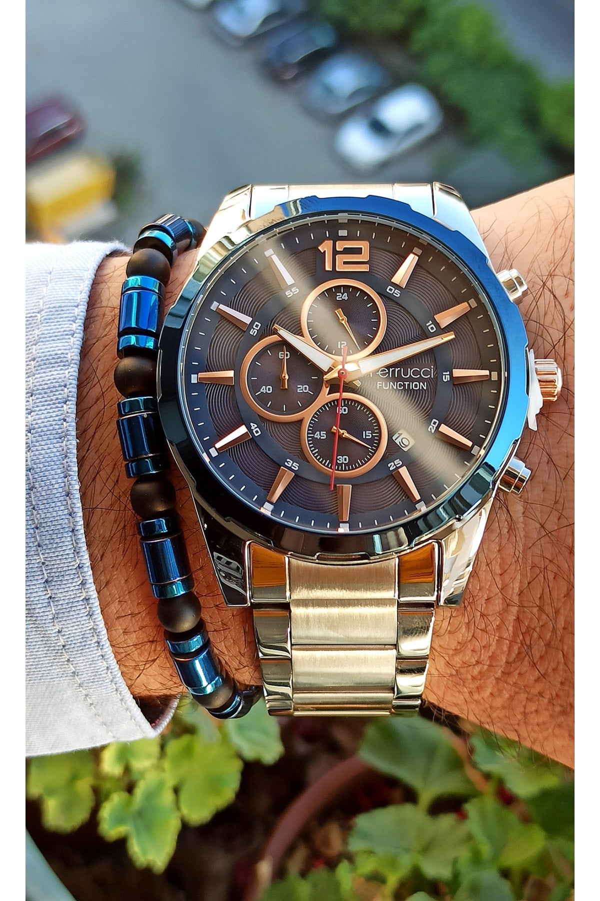 Functions Of Active Men'S Wristwatch+Wristband