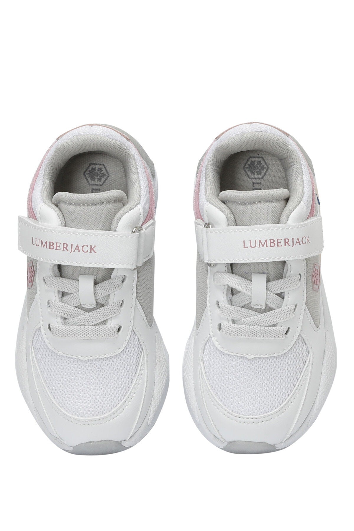 IRON 3FX White Girls Running Shoes