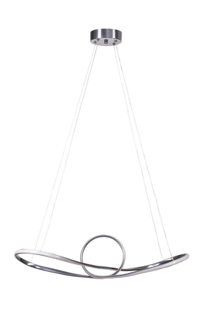 Lumiere Led Chandelier Silver