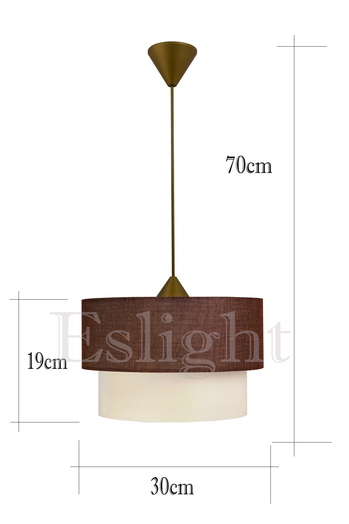 Pendant Lamp Cake Chandelier Living Room Chandelier Bedroom Brown Chandelier