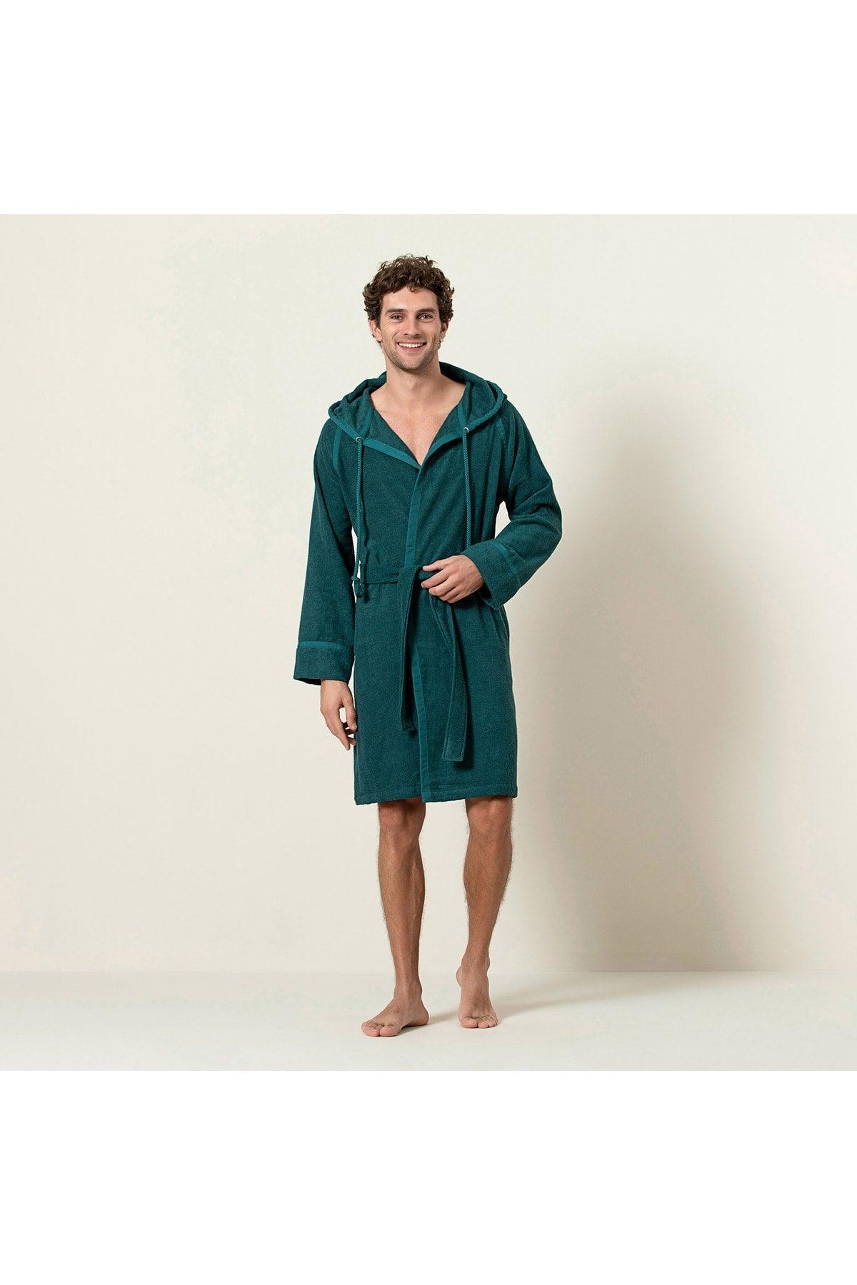 Ferme Unisex Bathrobe Green - Swordslife