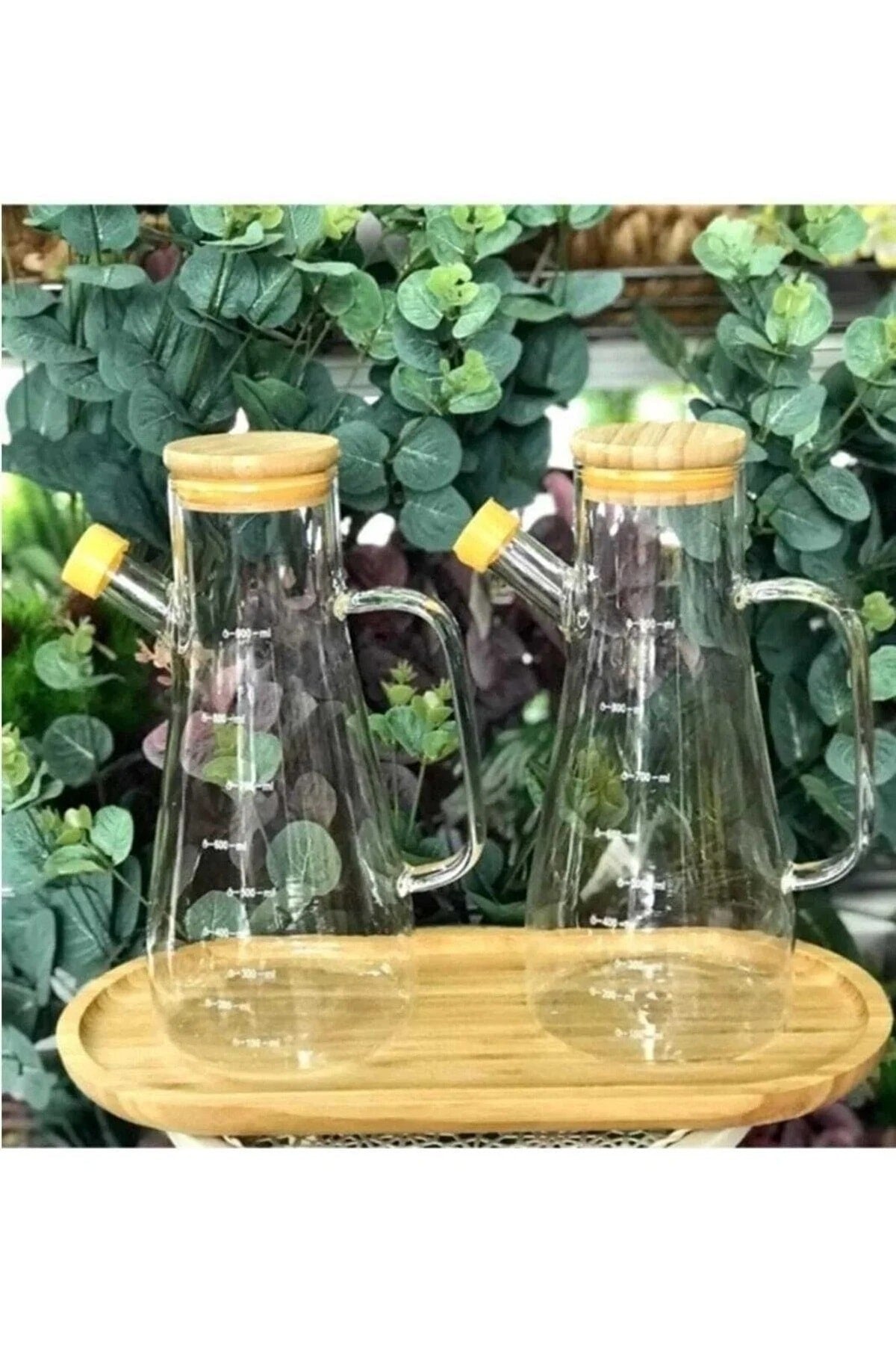 Masterchef Borosilicate Glass 900Ml Oil Pot