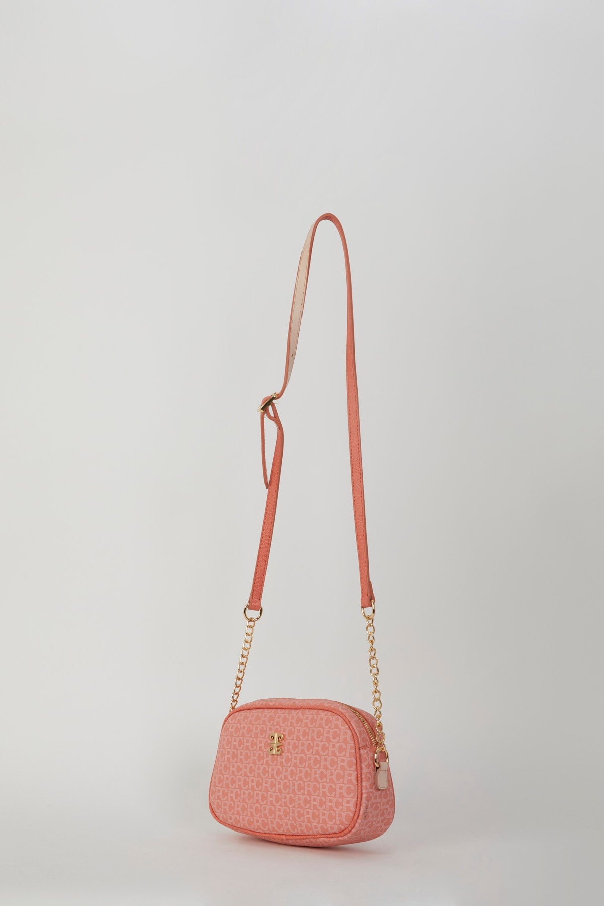 Small Alphabet Coral Women's Shoulder Bag 05PO22Y1543