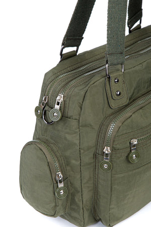 Women'S Multi-Eye Crinkle Shoulder And Handbag