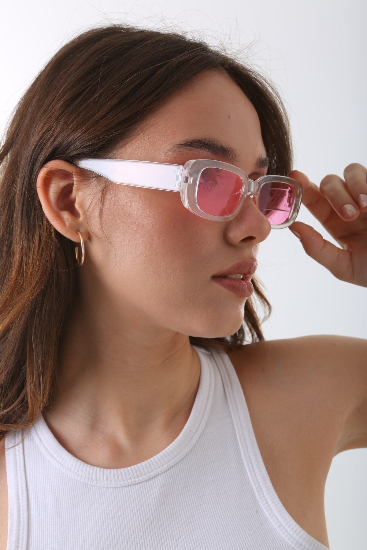 New Season Unisex Rectangle Sunglasses