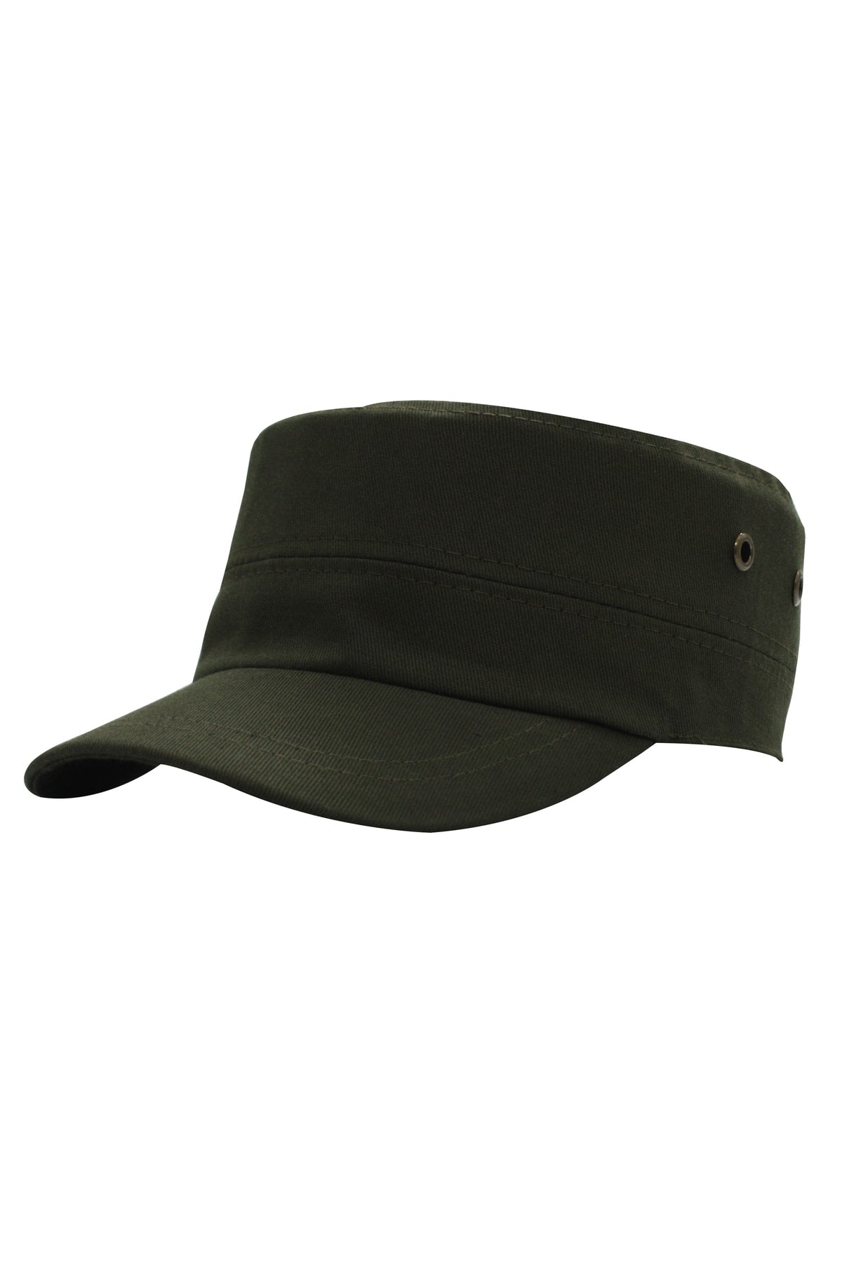 Dark Green Hat Eyelet Castro Hunter Hat Fidel Castro