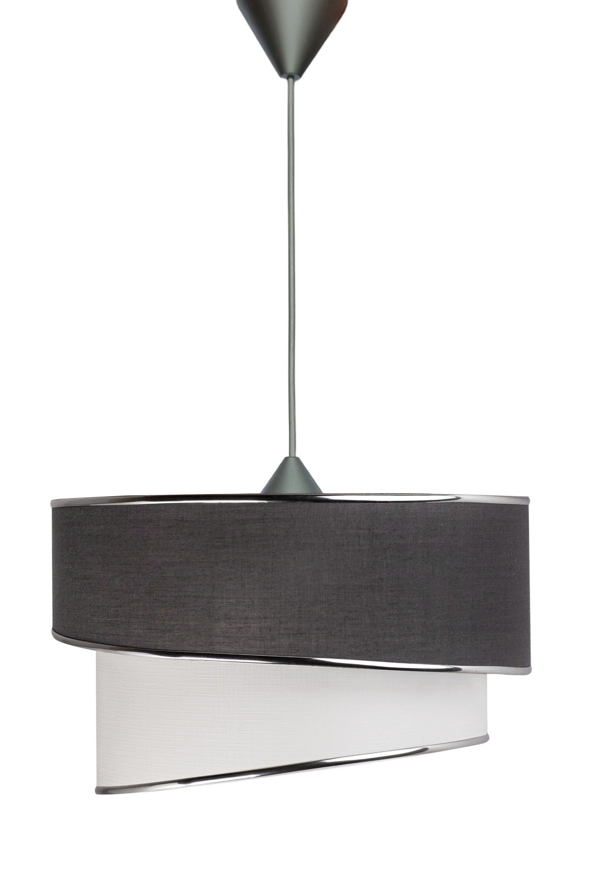 Ruzgar Modern Single Pendant Lamp Anthracite Chandelier R.89A