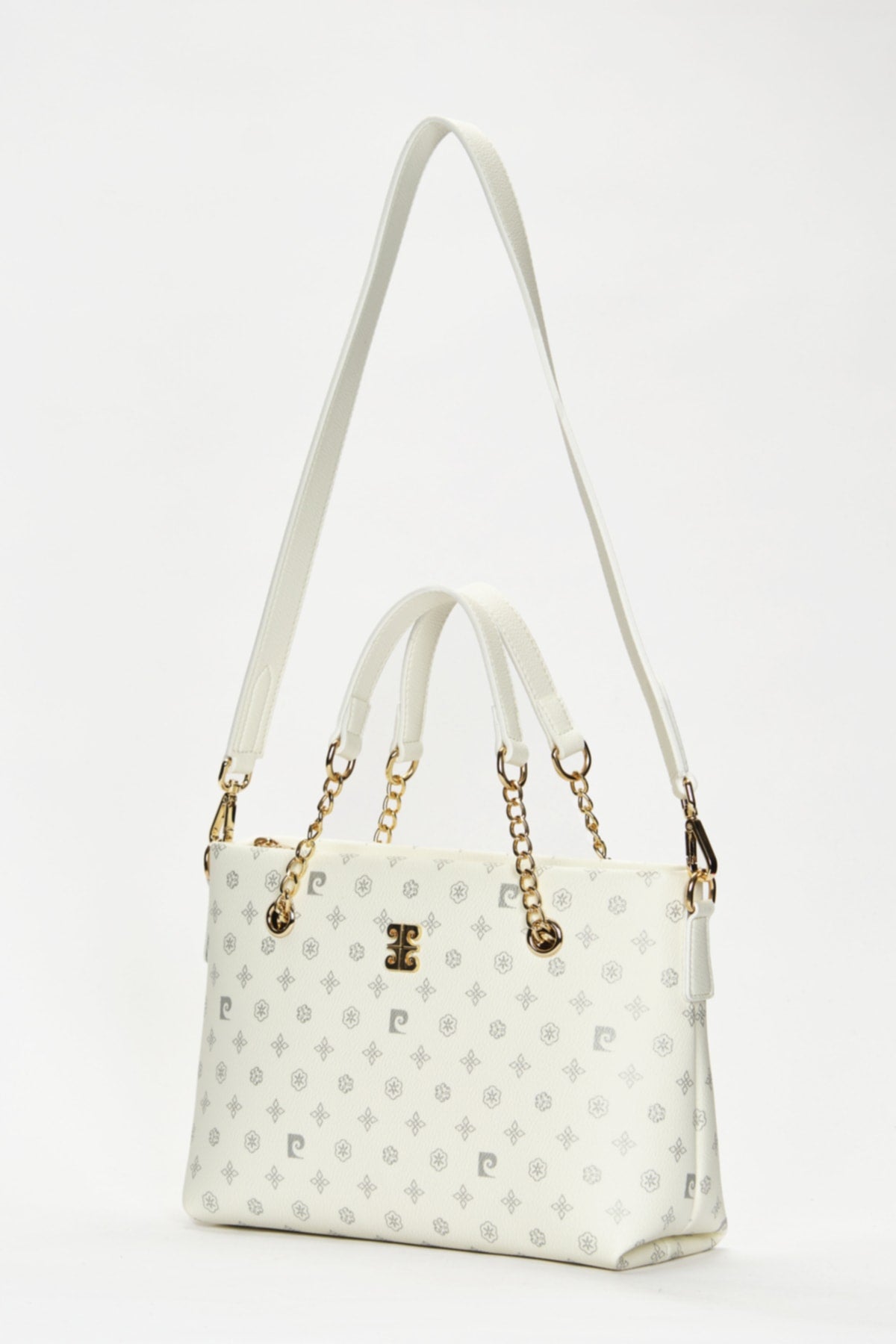 White Monogram Women'S Shoulder Bag 05Po22Y1561