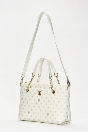 White Monogram Women'S Shoulder Bag 05Po22Y1561