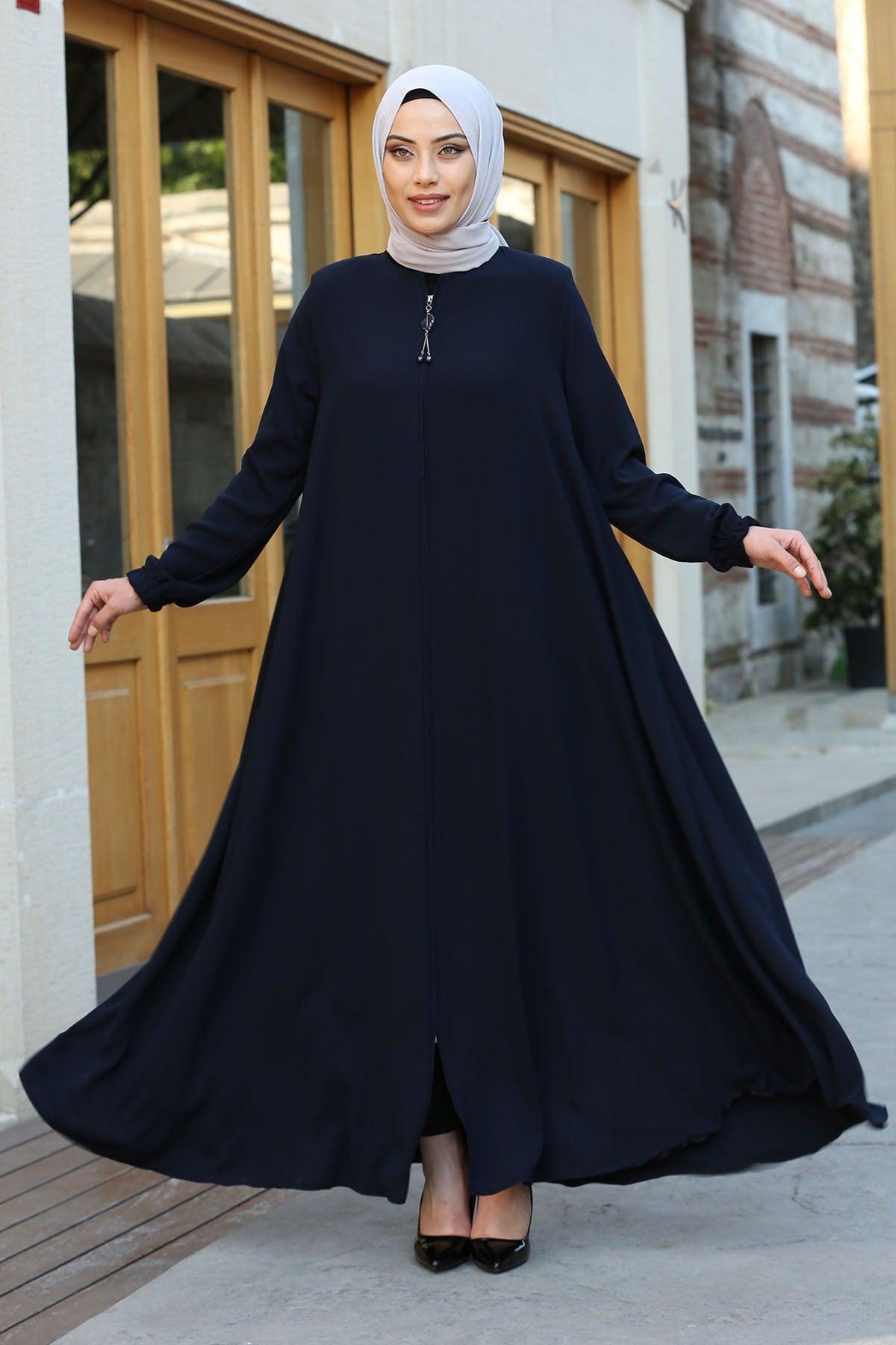 Mevlana Abaya Navy Blue - Swordslife