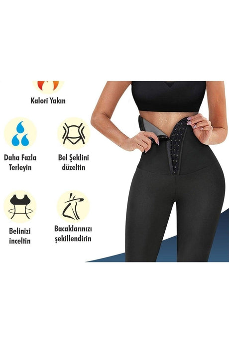 Women's Ultra High Waist Slimming Slimming Thermal Attached Leggings 3-Stage Thermal Corset Leggings - Swordslife