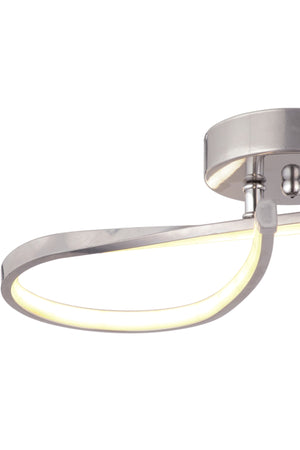 Vetto Chrome 38 Watt Plafonier 3 Color Led Modern Kitchen Bathroom Led Living Room Pendant Lamp Chandelier