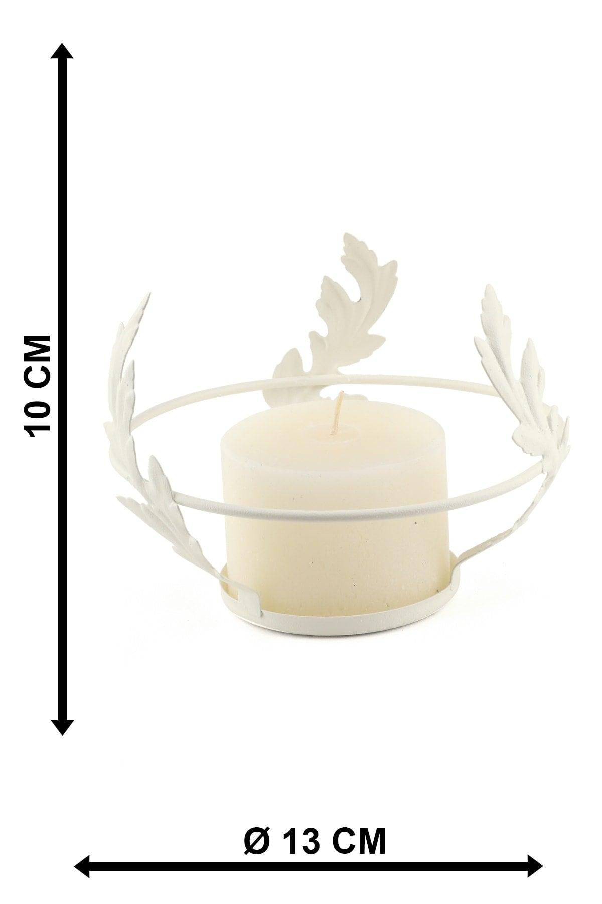 Haliç 3rd Set Candle Holder White - Swordslife