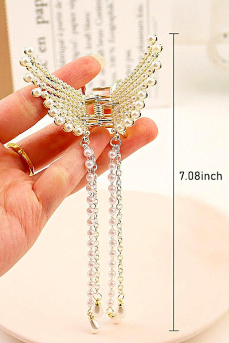 Full Pearl Chain Hanging Latch Buckle - Swordslife