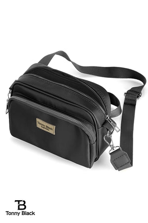 Original Women'S Two-Eye Comfortable Column Strap Cross Adjustable Strap Waterproof Shoulder Bag
