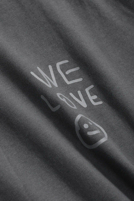 Unisex Smoked Whatever Oversize T-shirt Shoulder Tee - Swordslife