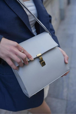 Gray Women'S Designer Vintage Bag
