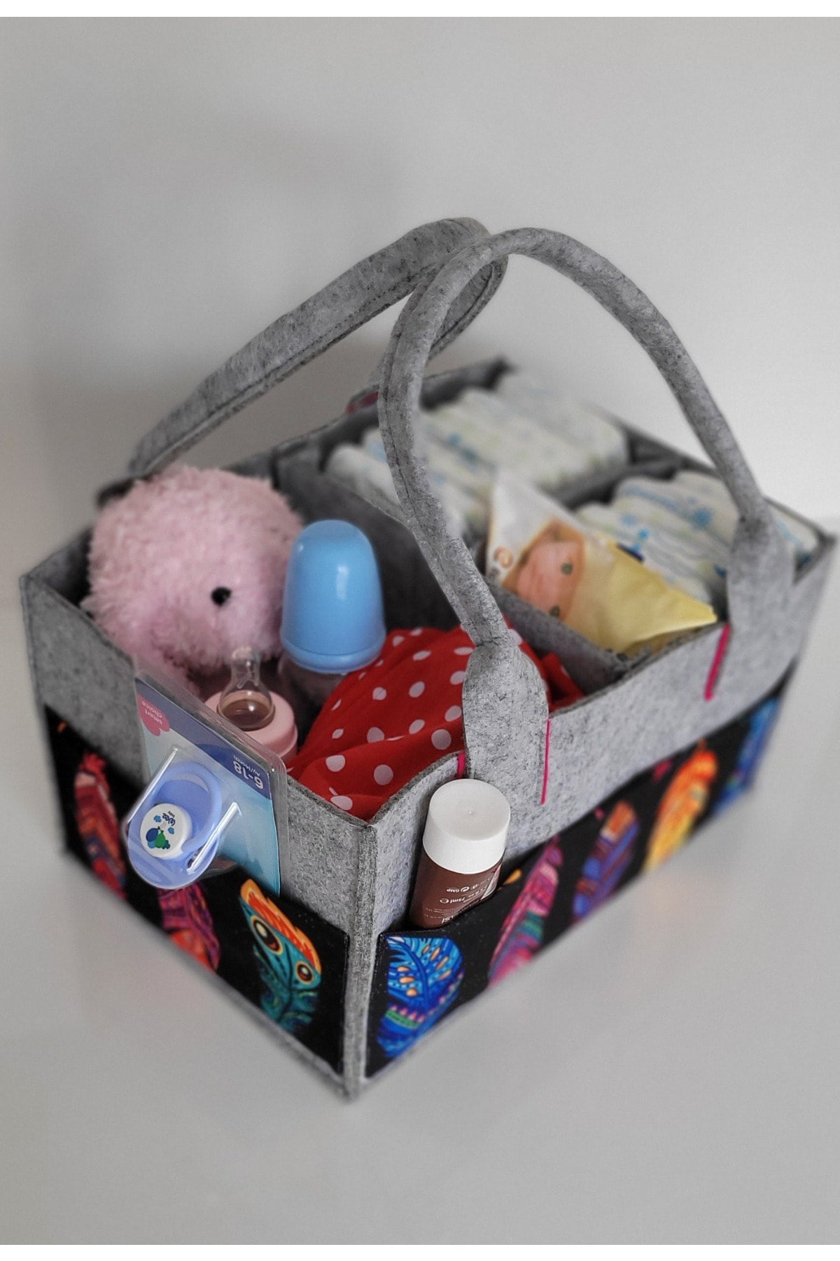 HANDMADE ORGANIZING AND HANGING FUNCTIONAL BABY BAG SET