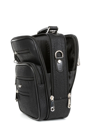 Cased Men'S Hand And Shoulder Pistol Carrying Bag