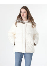 White Women's Coats - Swordslife