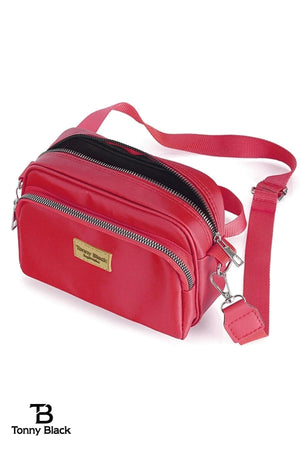 Original Women'S Two-Eye Comfortable Column Strap Cross Adjustable Strap Waterproof Shoulder Bag