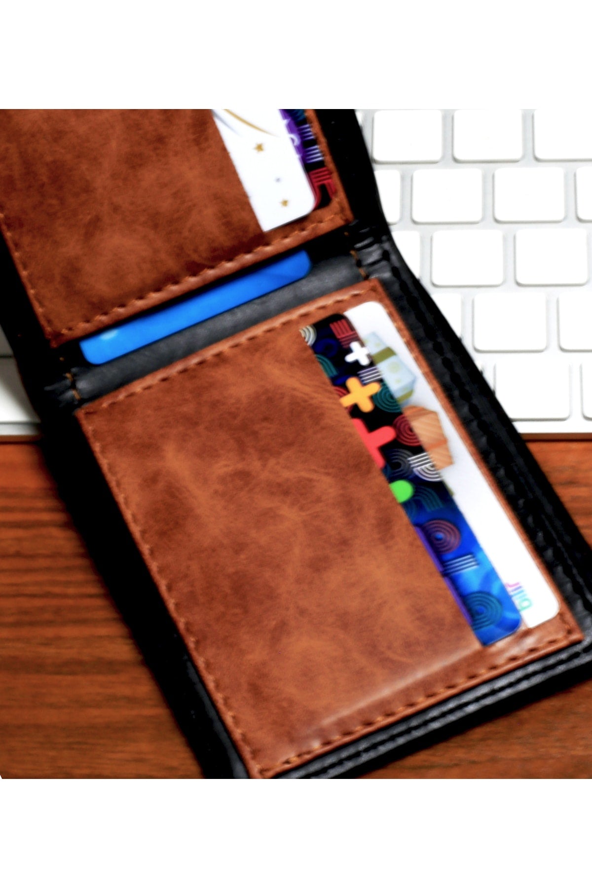 Crazy Leather Men'S Classic Wallet