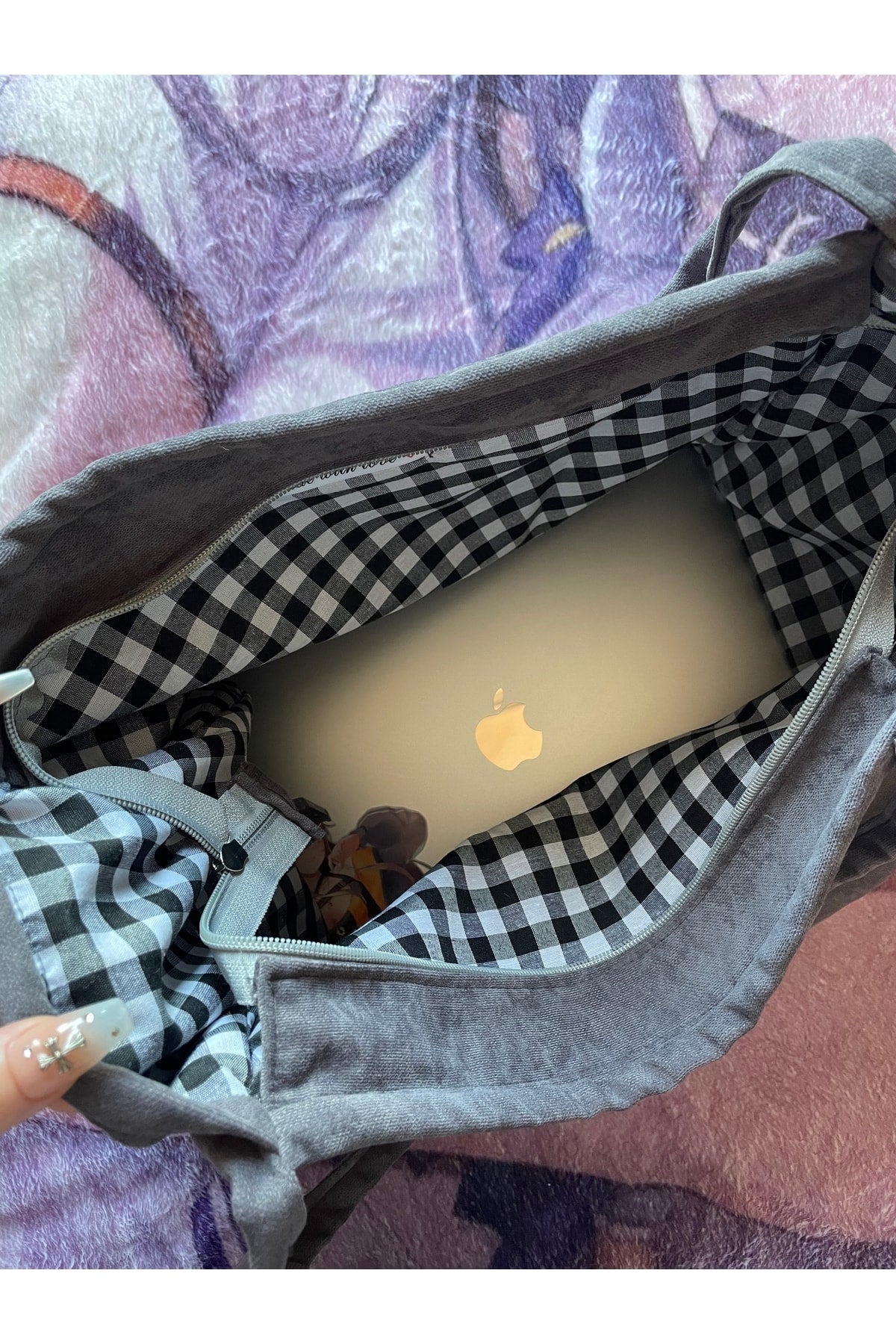 Gray 00S Shopper Bag