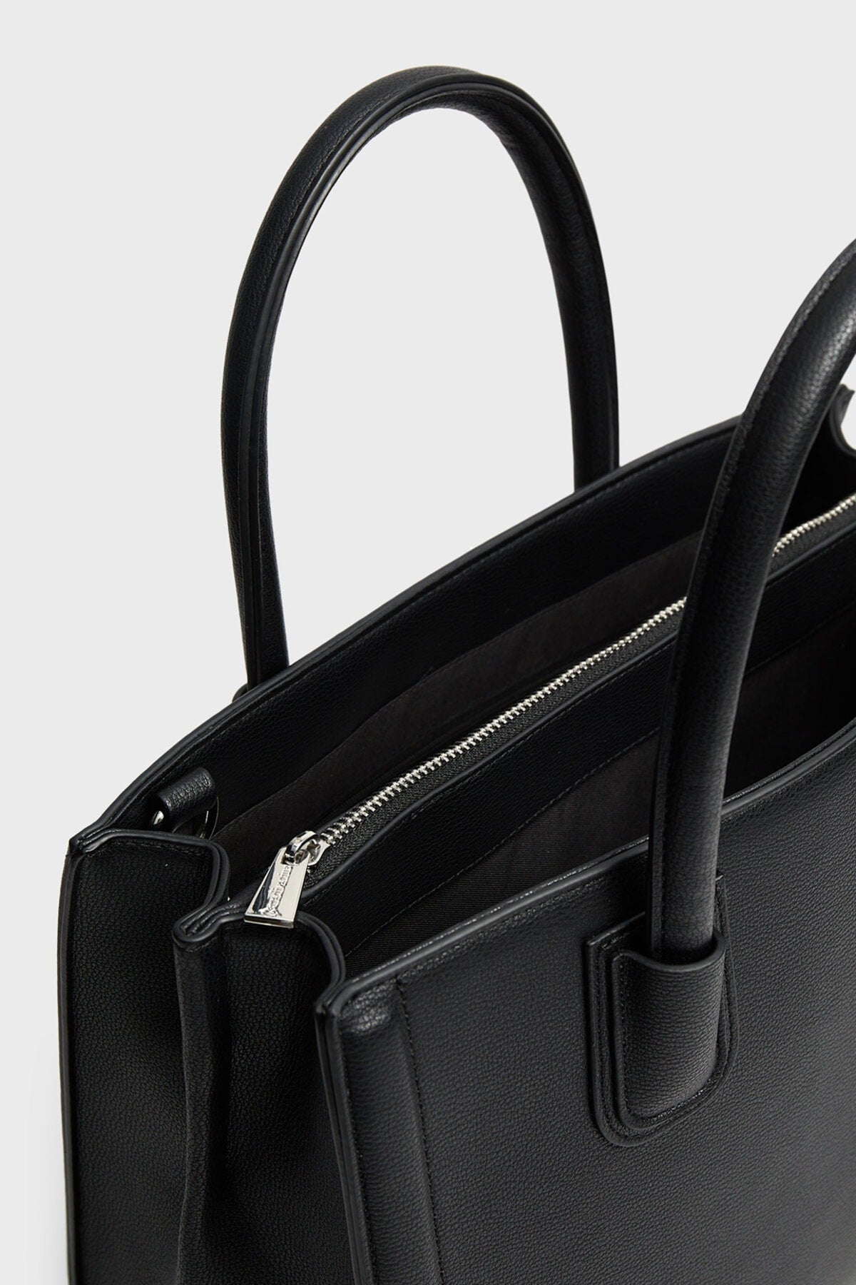 Women'S Black Hard Tote Bag 00525001