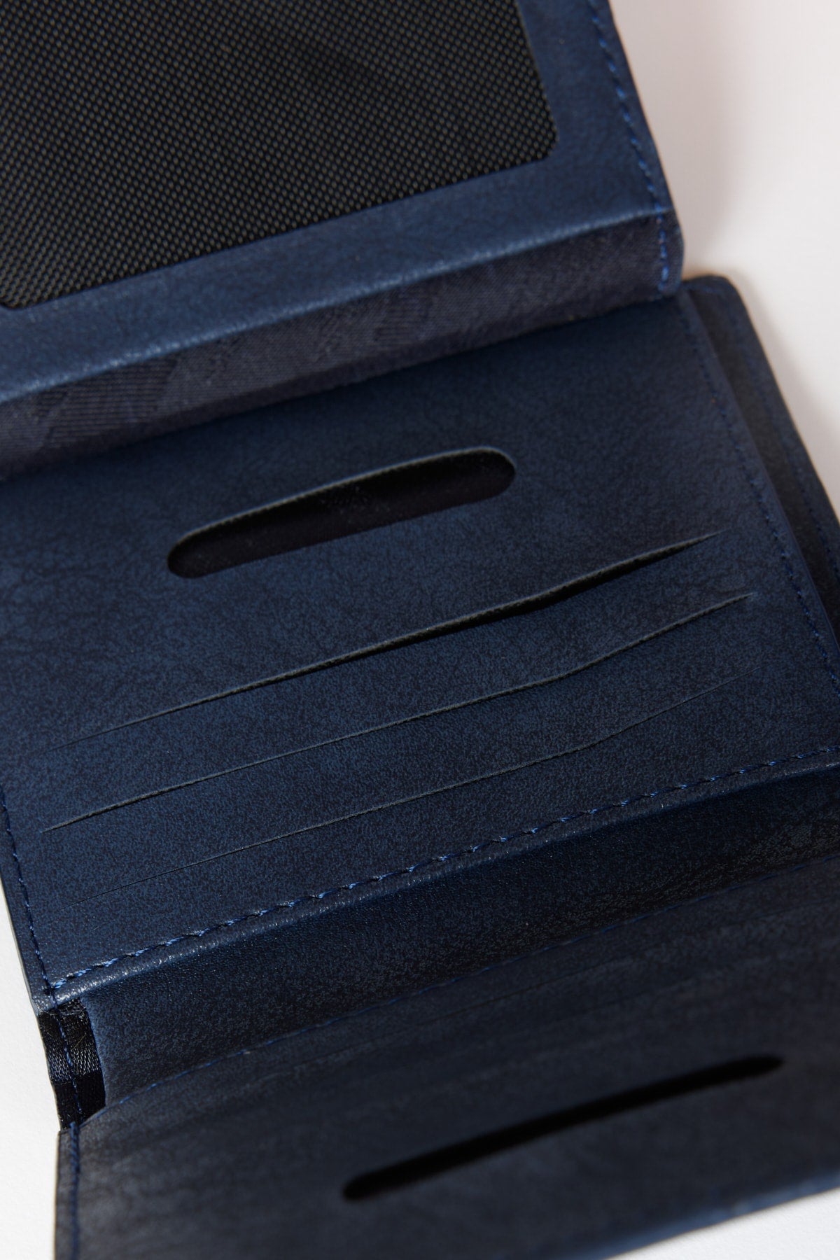Men'S Navy Blue Wallet